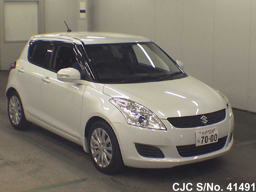 2011 Suzuki Swift Pearl for sale | Stock No. 41491 | Japanese Used Cars ...