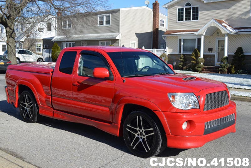 06 Left Hand Toyota Tacoma Red For Sale Stock No Left Hand Used Cars Exporter