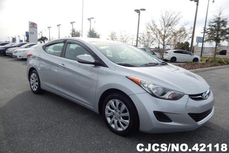 2012 Left Hand Hyundai Elantra Silver for sale | Stock No. 42118 | Left ...