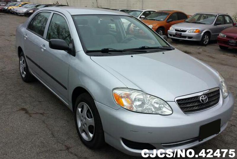 2007 Left Hand Toyota Corolla Silver for sale | Stock No. 42475 | Left ...