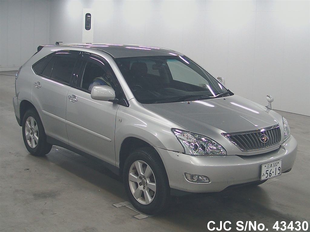 2007 Toyota Harrier Silver for sale | Stock No. 43430 | Japanese Used ...