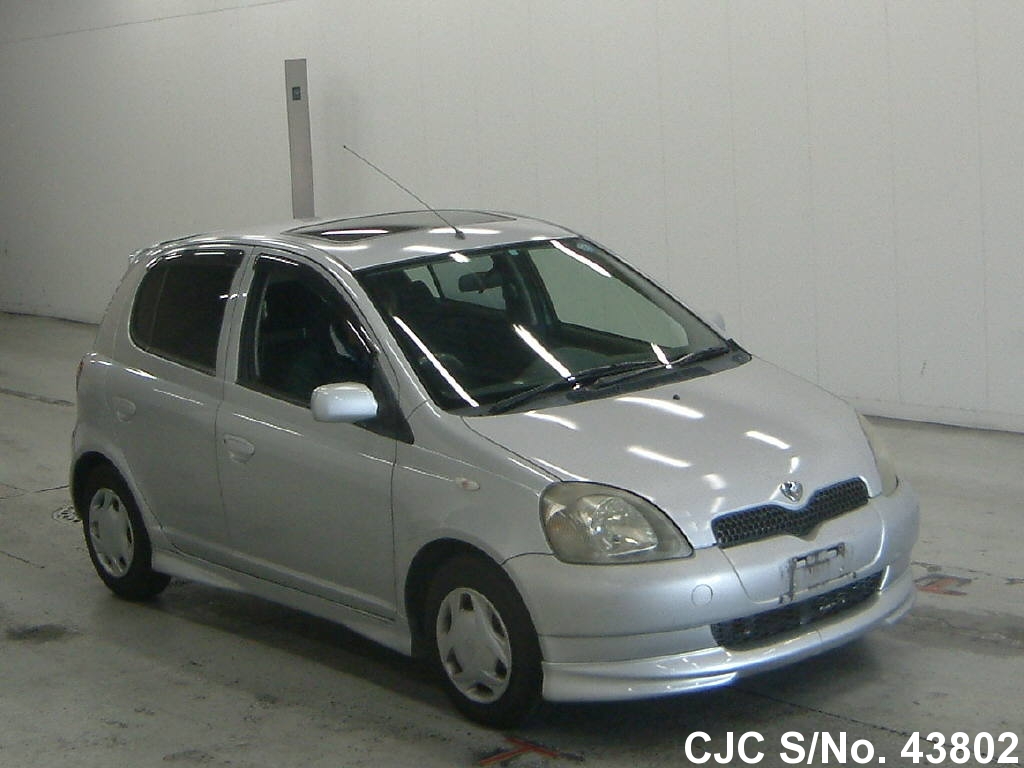 1999 Toyota Vitz Silver for sale | Stock No. 43802 | Japanese Used Cars ...