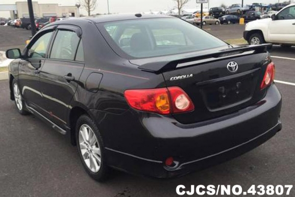 09 Left Hand Toyota Corolla Black For Sale Stock No Left Hand Used Cars Exporter