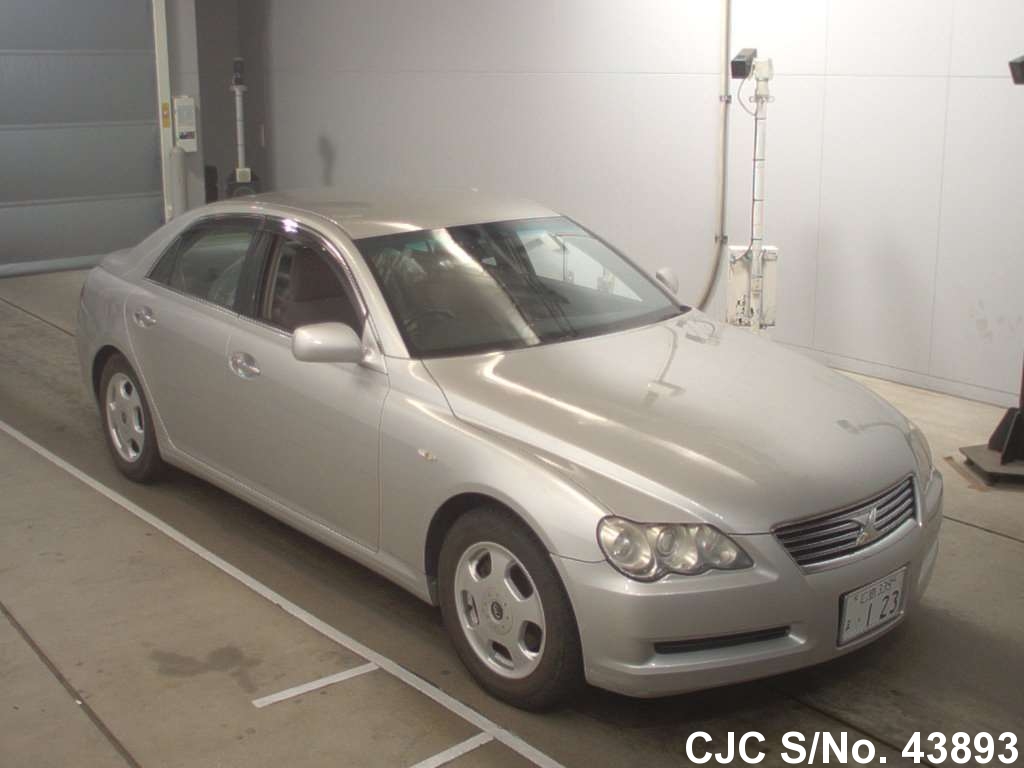 2005 Toyota Mark X Silver for sale | Stock No. 43893 | Japanese Used ...