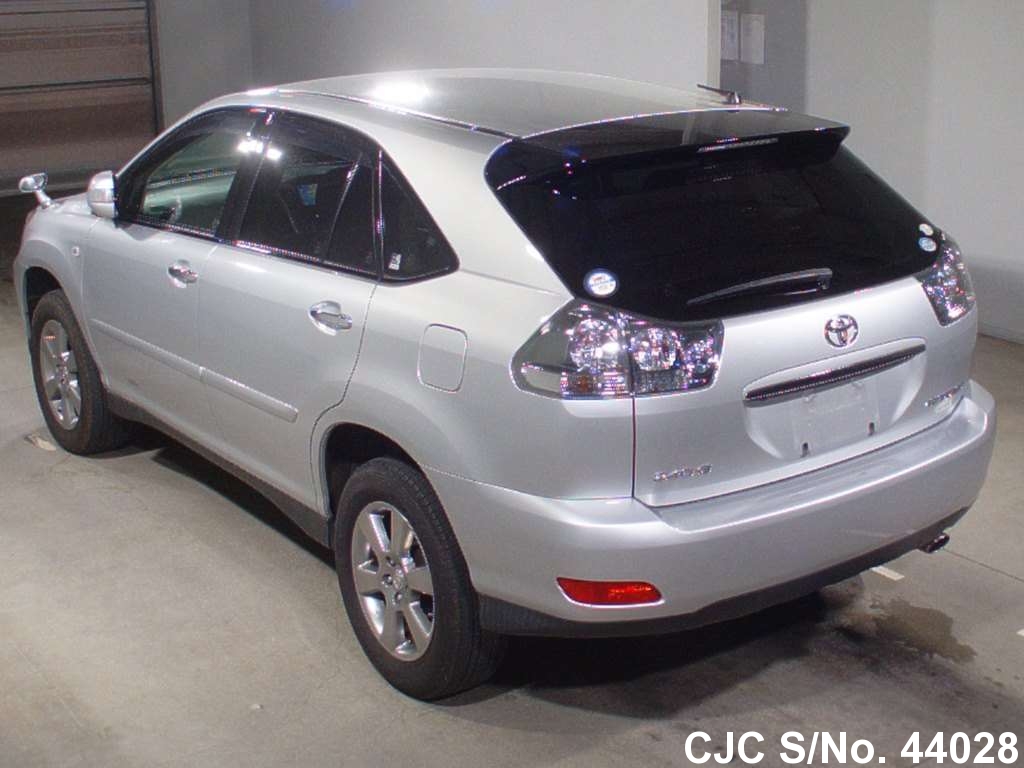 2009 Toyota Harrier Silver for sale | Stock No. 44028 | Japanese Used ...