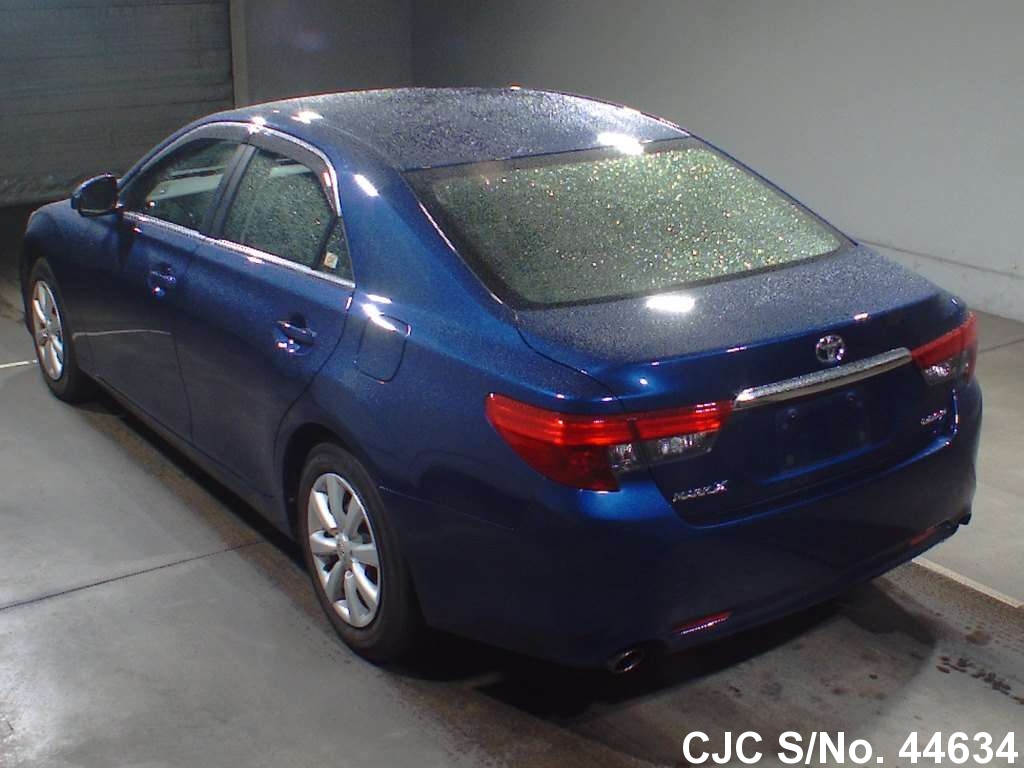 2013 Toyota Mark X Dark Blue for sale | Stock No. 44634 | Japanese Used ...