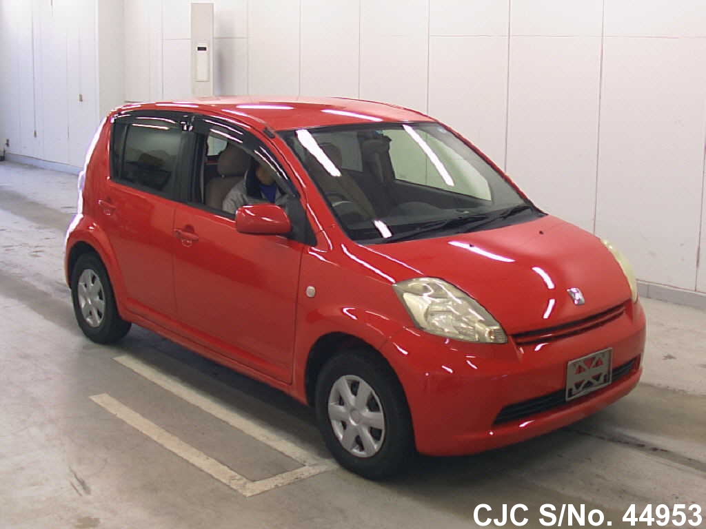 2005 Toyota Passo Red For Sale 