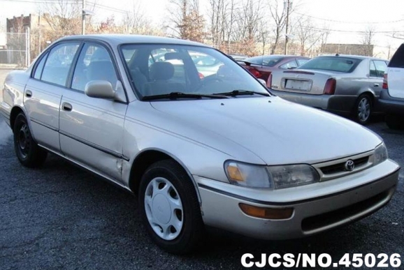 1996 Left Hand Toyota Corolla Tan for sale | Stock No. 45026 | Left ...