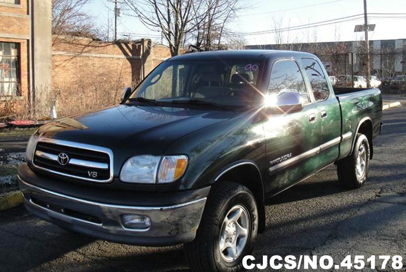 2000 Left Hand Toyota Tundra Green for sale | Stock No. 45178 | Left