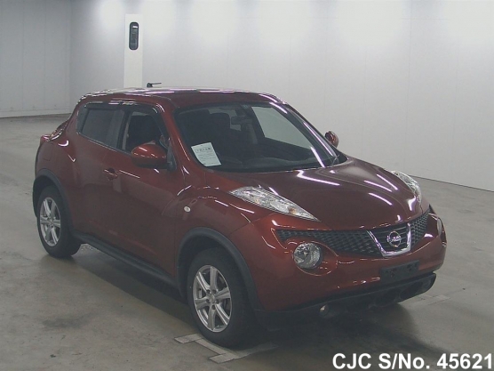 2011 Nissan Juke Wine for sale | Stock No. 45621 | Japanese Used Cars ...