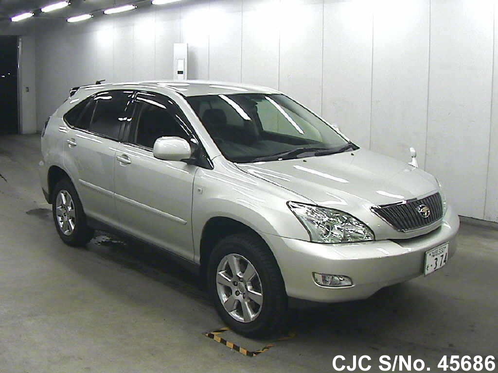 2003 Toyota Harrier Silver for sale | Stock No. 45686 | Japanese Used ...