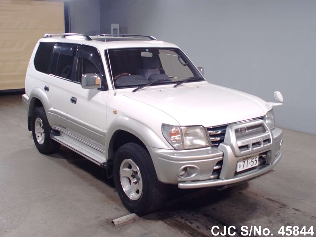 1998 Toyota Land Cruiser Prado White 2 Tone for sale | Stock No. 45844 ...