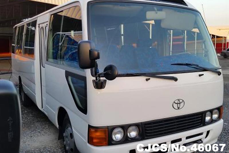 2001 Left Hand Toyota Coaster White for sale Stock No. 46067