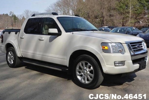 2008 Left Hand Ford Explorer White for sale | Stock No. 46451 | Left ...