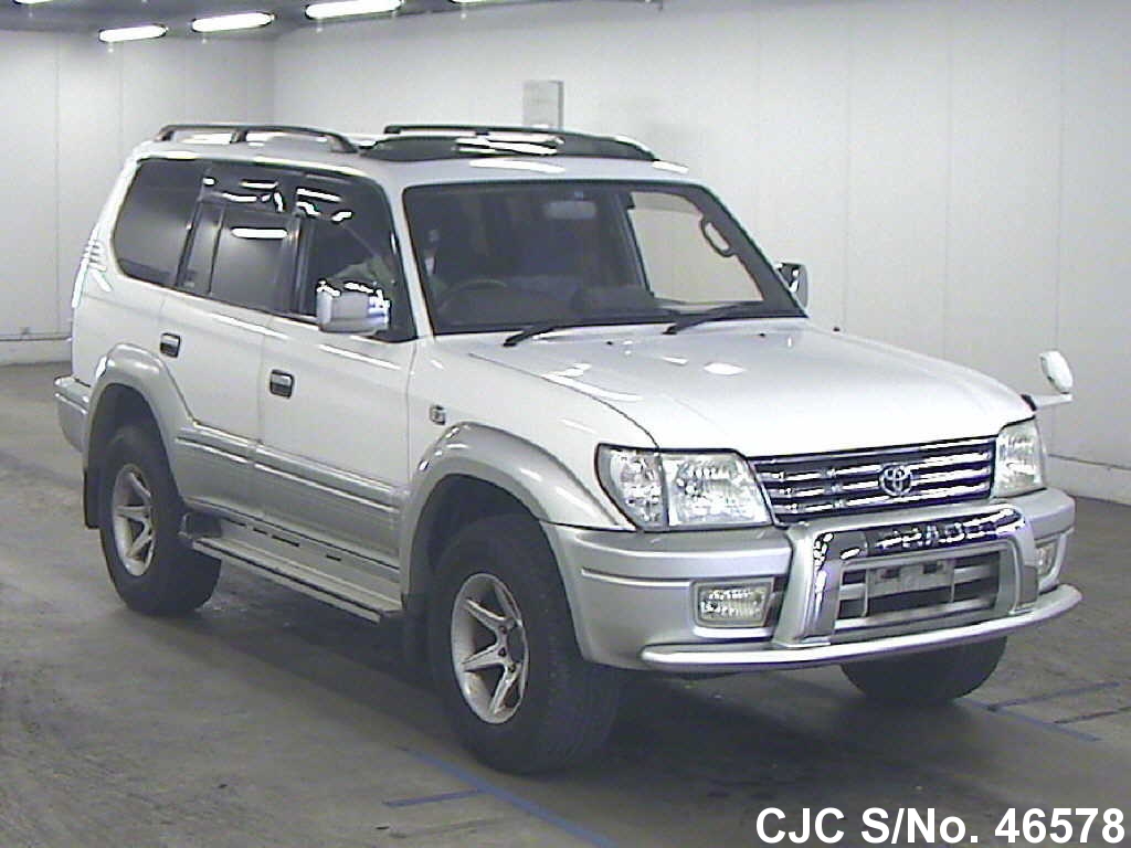 1999 Toyota Land Cruiser Prado White for sale | Stock No. 46578