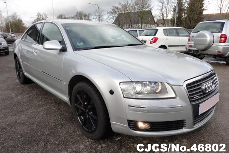 2007 Left Hand Audi A8 Silver for sale | Stock No. 46802 | Left Hand ...