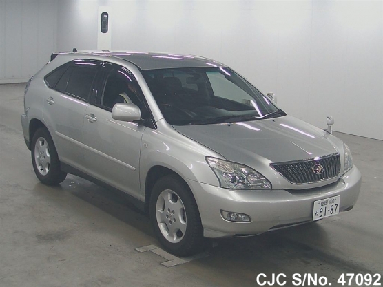 2003 Toyota Harrier Silver for sale | Stock No. 47092 | Japanese Used ...