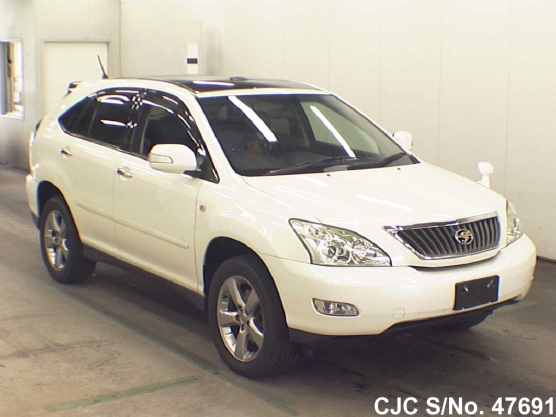 2009 Toyota Harrier Pearl for sale | Stock No. 47691 | Japanese Used ...