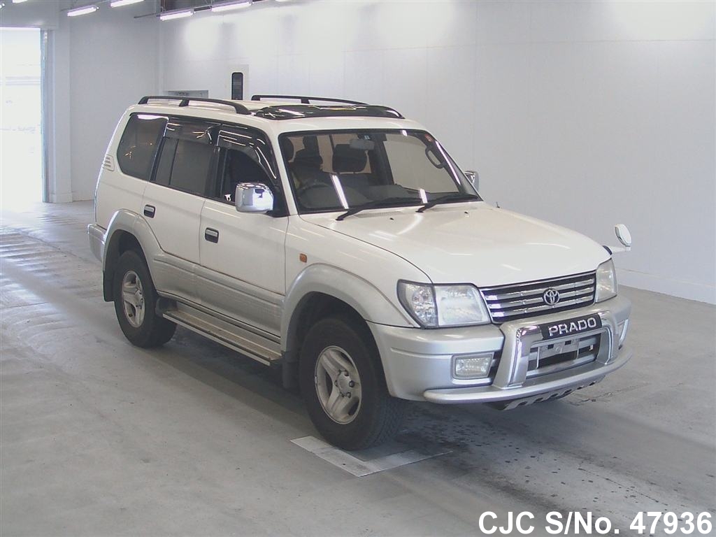 1999 Toyota Land Cruiser Prado White for sale | Stock No. 47936