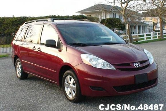 2006 Left Hand Toyota Sienna Red Metallic for sale | Stock No. 48487 ...