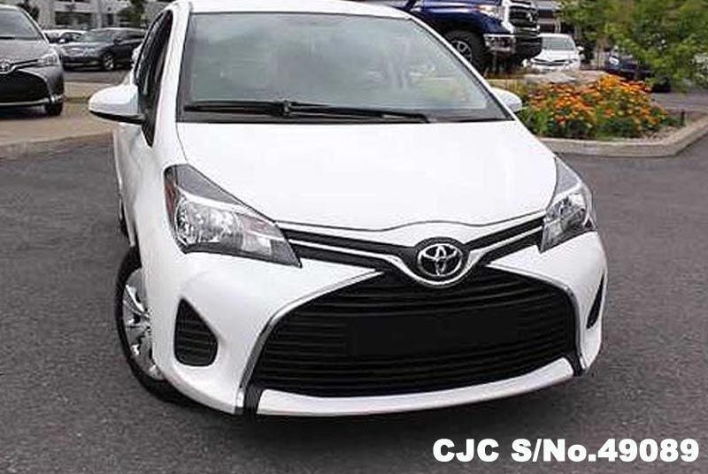 2016 Left Hand Toyota Vitz White for sale | Stock No. 49089 | Left Hand ...