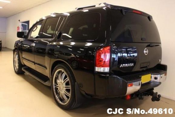 2005 Left Hand Nissan Armada Black for sale Stock No. 49610