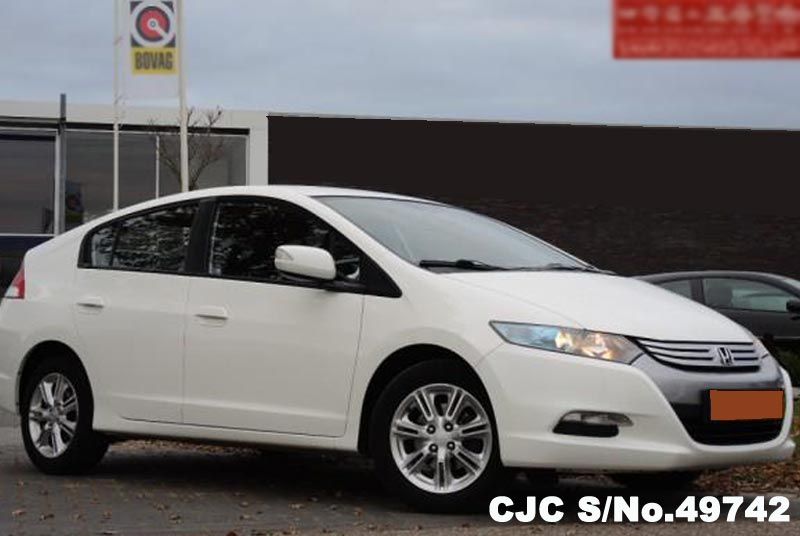 2010 Left Hand Honda Insight White For Sale Stock No 49742 Left Hand Used Cars Exporter