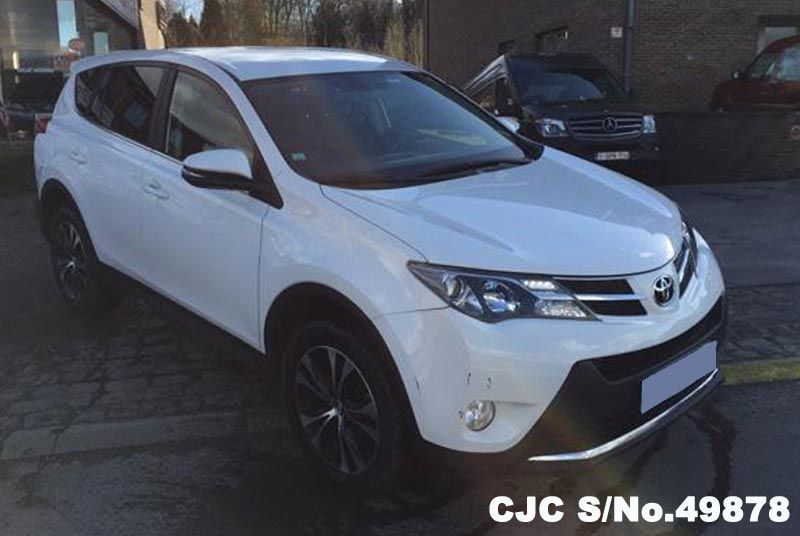 2014 Left Hand Toyota Rav4 White for sale | Stock No. 49878 | Left Hand ...