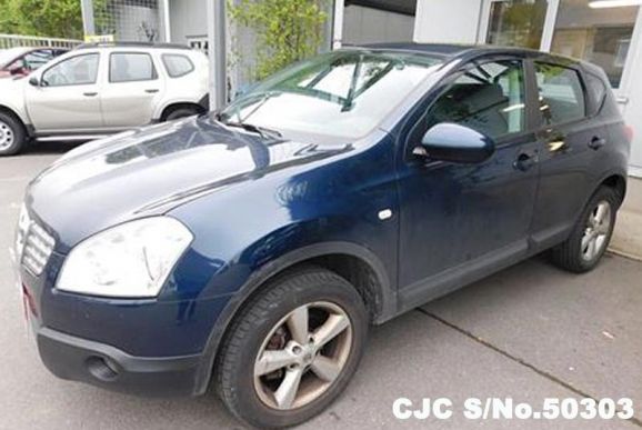 nissan qashqai 2009 blue