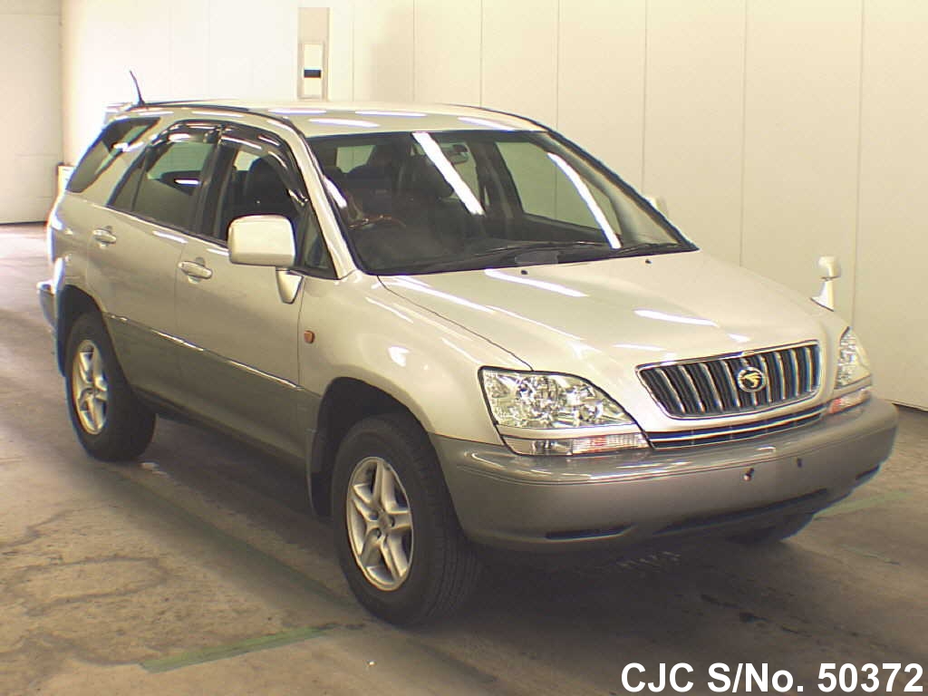 2001 Toyota Harrier Silver for sale | Stock No. 50372 | Japanese Used ...