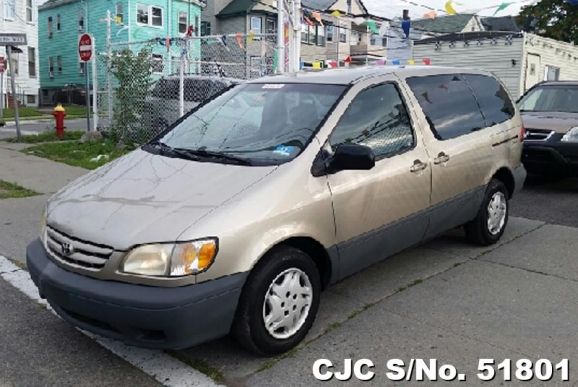 2001 Toyota / Sienta Stock No. 51801