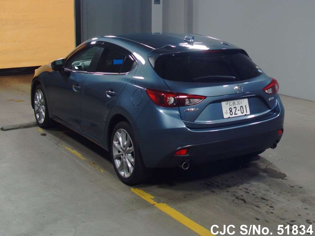 2014 Mazda Axela Blue for sale | Stock No. 51834 | Japanese Used Cars ...