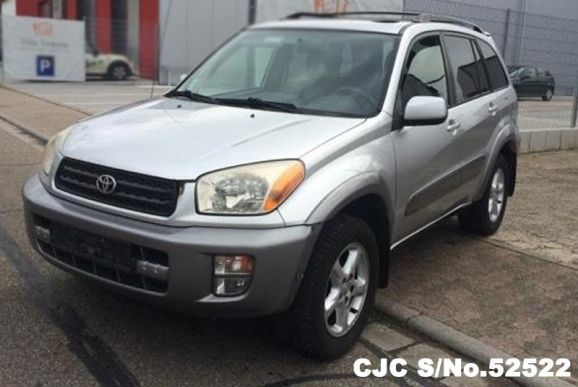 2001 Left Hand Toyota Rav4 Silver For Sale Stock No 52522 Left Hand Used Cars Exporter