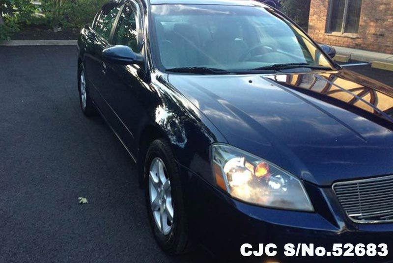 2006 Left Hand Nissan Altima Navy Blue for sale Stock No. 52683