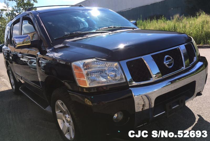 2004 Left Hand Nissan Armada Black for sale Stock No. 52693