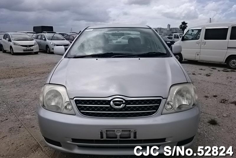 2002 Toyota Corolla Silver for sale | Stock No. 52824 | Japanese Used ...