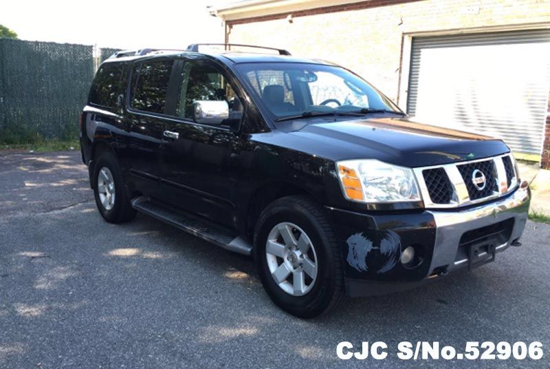 2004 Left Hand Nissan Armada Black for sale Stock No. 52906