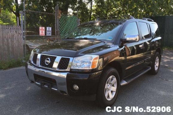 2004 Left Hand Nissan Armada Black for sale Stock No. 52906