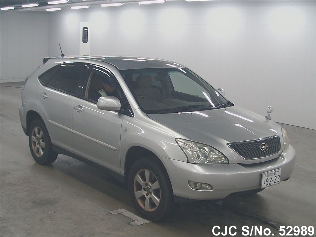 2004 Toyota Harrier Silver for sale | Stock No. 52989 | Japanese Used ...