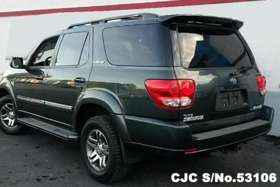 2006 Left Hand Toyota Sequoia Green For Sale Stock No 53106 Left Hand Used Cars Exporter