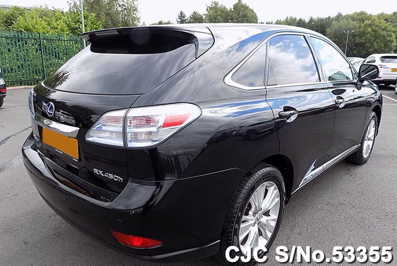 2010 Lexus RX 450H Black for sale | Stock No. 53355 | Japanese Used ...