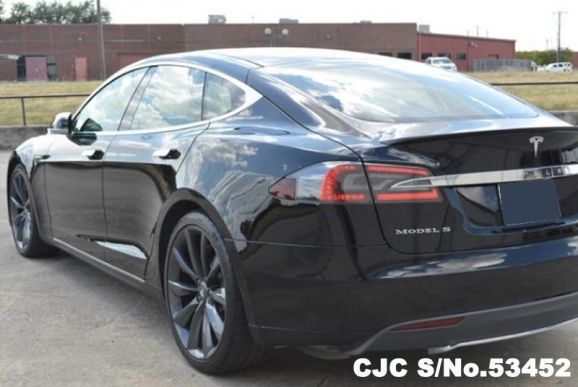 2013 Left Hand Tesla Model S Black Metallic For Sale Stock