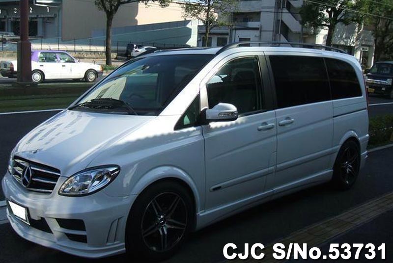 2004 Mercedes Benz Viano White for sale | Stock No. 53731 | Japanese ...