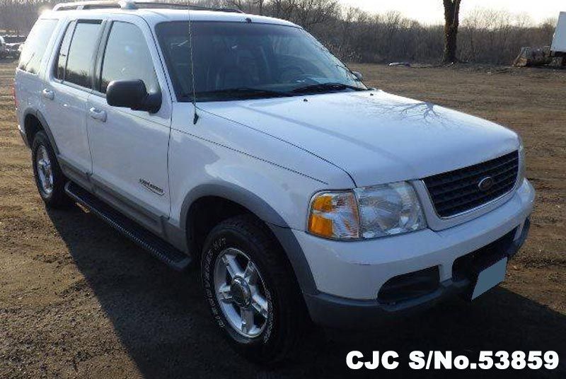 2002 Left Hand Ford Explorer White For Sale 