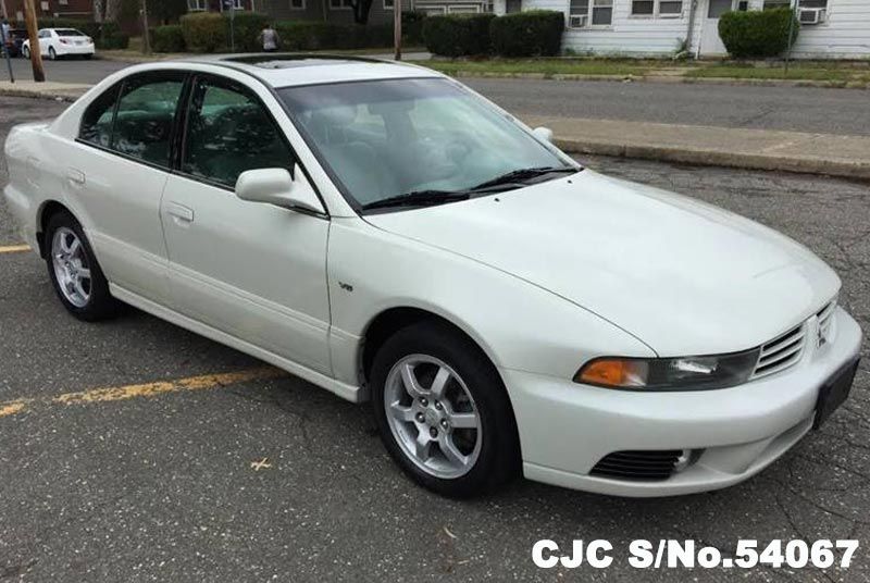 2002 Left Hand Mitsubishi Galant White For Sale Stock No 54067 Left Hand Used Cars Exporter