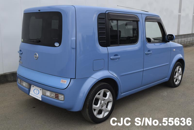 2007 Nissan Cube Blue for sale | Stock No. 55636 | Japanese Used Cars ...