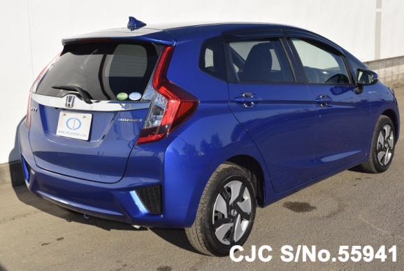 14 Honda Fit Blue For Sale Stock No Japanese Used Cars Exporter