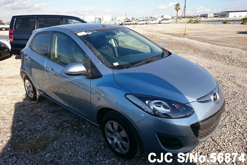 2012 Mazda Demio Blue For Sale 