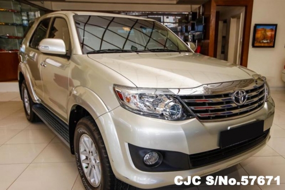 2012 Left Hand Toyota Fortuner Silver for sale | Stock No. 57671 | Left ...