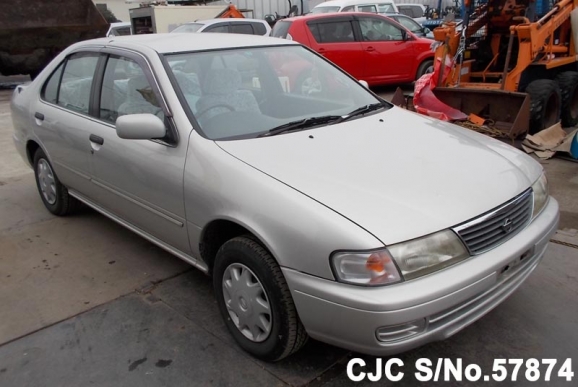 1996 Nissan Sunny Silver for sale | Stock No. 57874 | Japanese Used ...